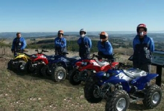  塔恩河四轮摩托郊游